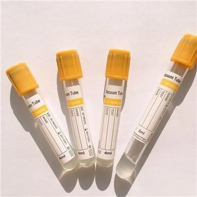Gel- en stolselactivator Vacuümbloedbuis