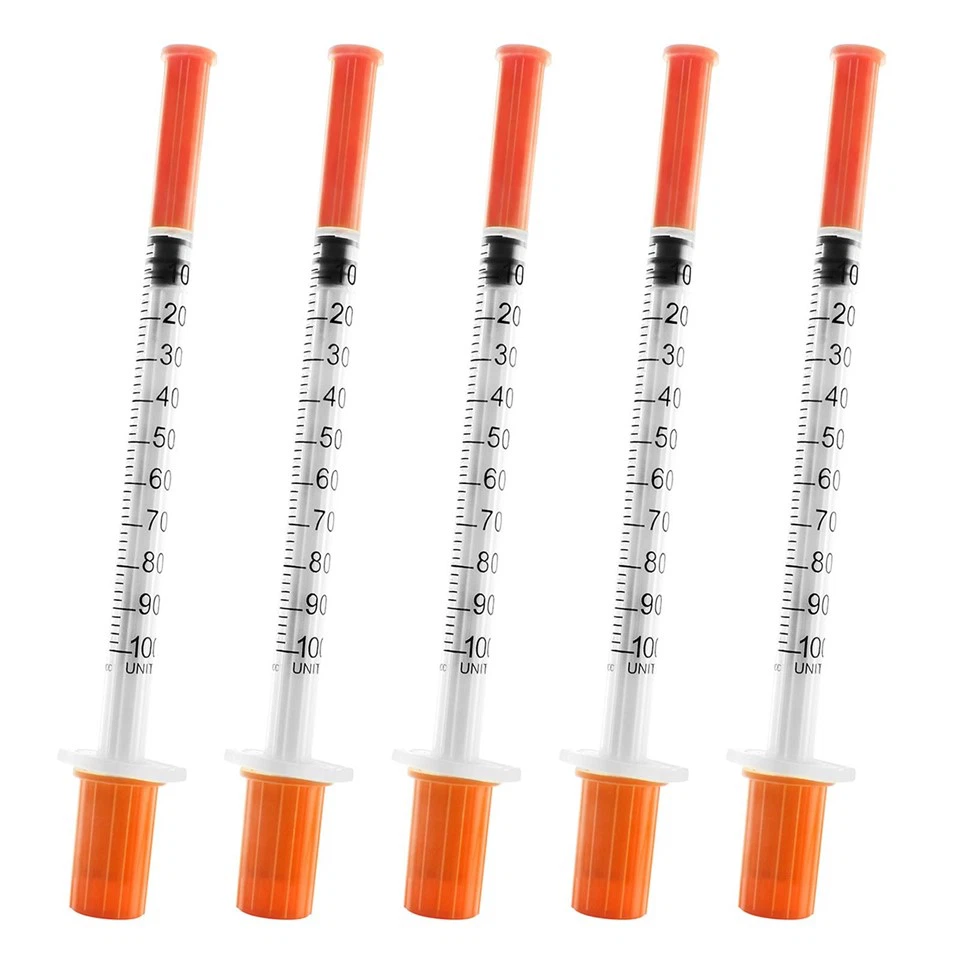 Disposable Sterile 31 Gauge Insulin Syringe